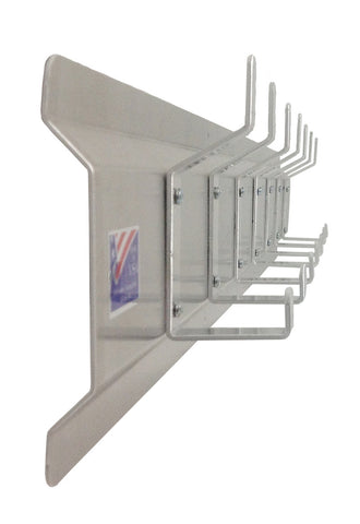 Coat and Hat Rack - Aluminum - Garage Storage