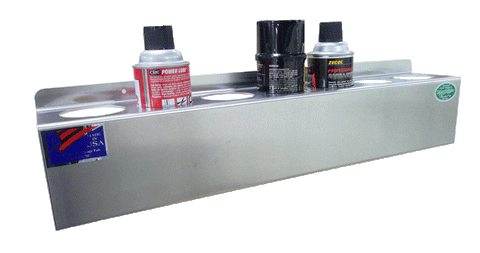 Garage Aerosol Caddy - Aluminum