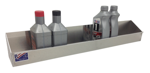 Garage Oil Shelf - Aluminum