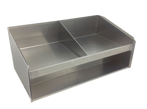 Garage Helmet Shelf - Aluminum