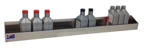 Garage Oil Shelf - Aluminum