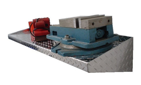 Diamond Plate Shelf - 4 Foot