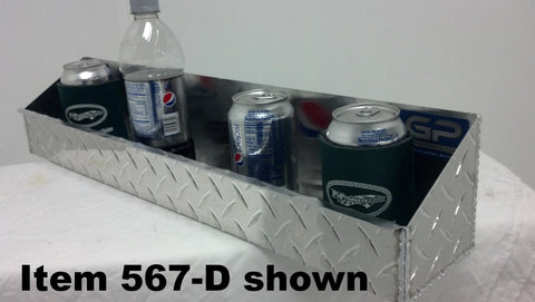 Garage Aerosol Shelf - Aluminum