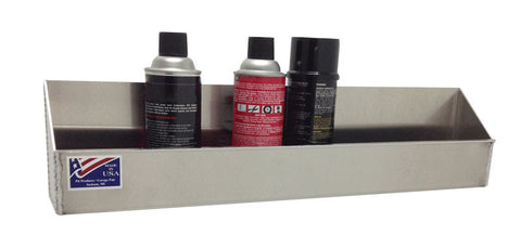 Garage Aerosol Shelf - Aluminum