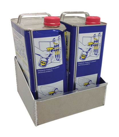 Garage Gallon Jug Shelf - Aluminum