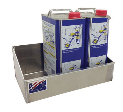 Garage Gallon Jug Shelf - Aluminum