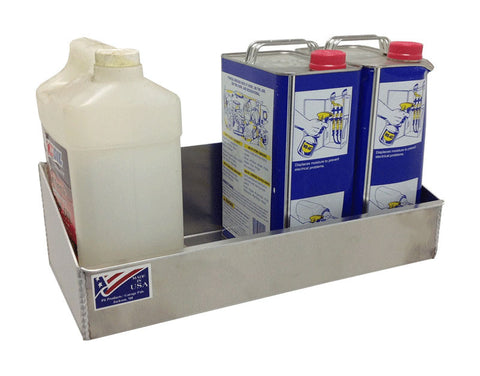 Garage Gallon Jug Shelf - Aluminum
