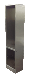 Upright Garage Cabinet - Aluminum - Locker