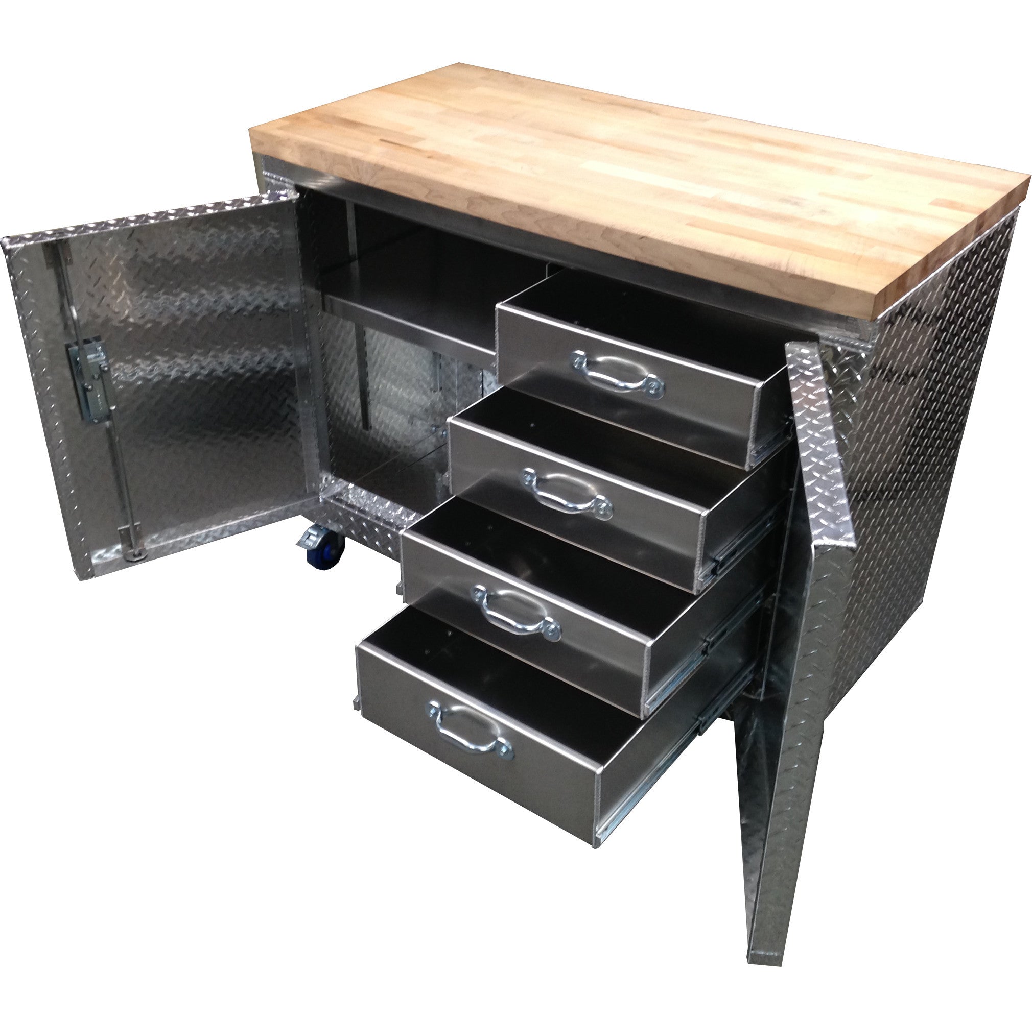 Base Cabinet with Roll Trays - Organization - Diamond
