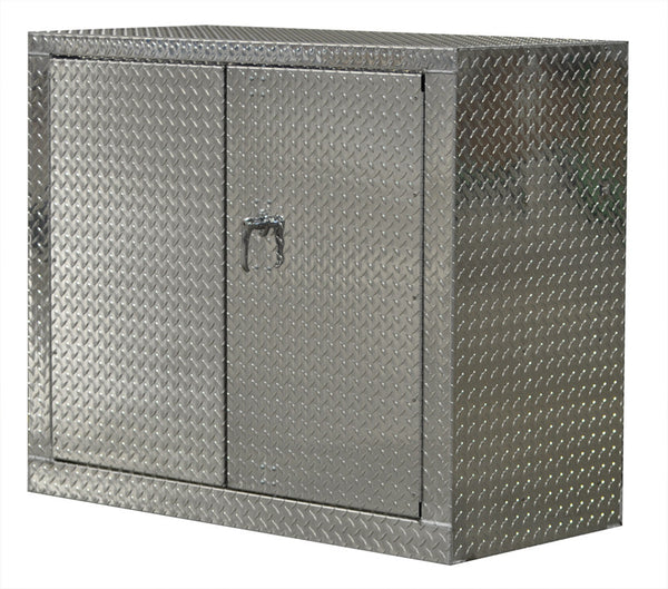 Aluminum discount storage cabinet
