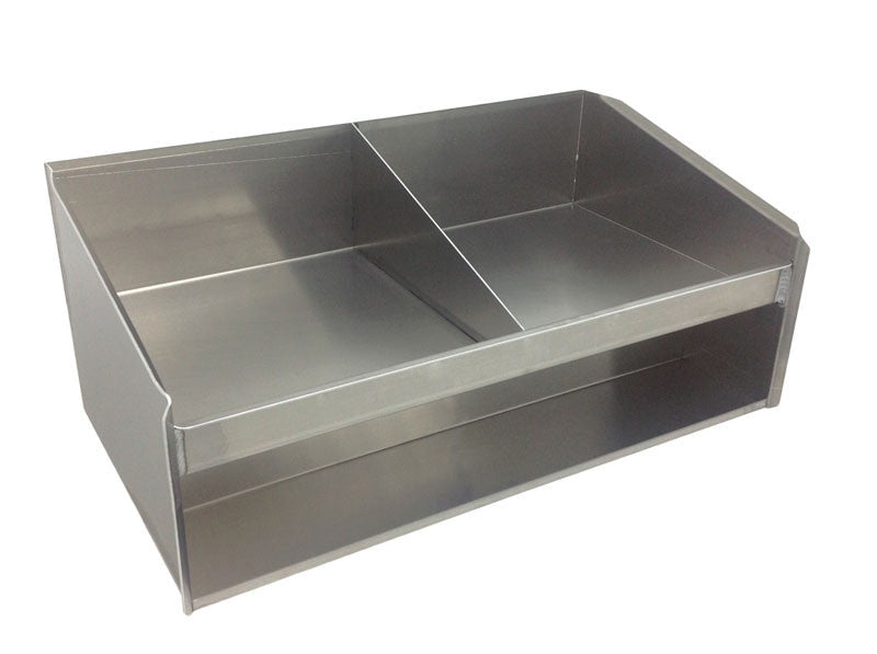 Garage Helmet Shelf - Aluminum