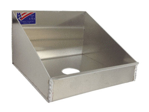 Blulu 2-Pack Aluminum Rag Dispenser Box Holder - Garage & Trailer Organizer (9.7" X 9.7" X 6")