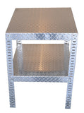 Garage Work Table - Diamond Plate Aluminum - Work Bench