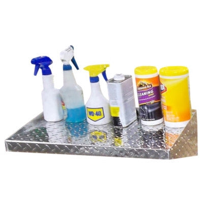 Diamond Plate Shelf - (36" to 47") Choose your Length
