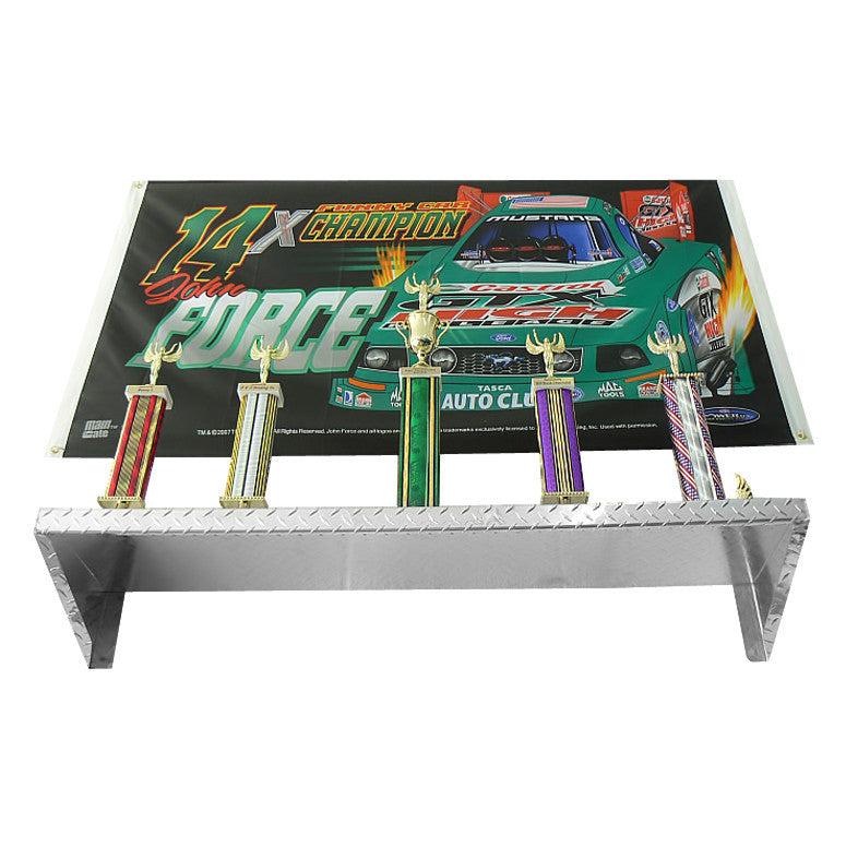 Diamond Plate Shelf - (72" to 83") Choose your Length