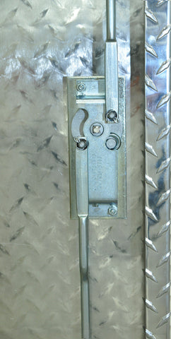 Garage Locker - 6 Foot - Deluxe - Diamond Plate Aluminum