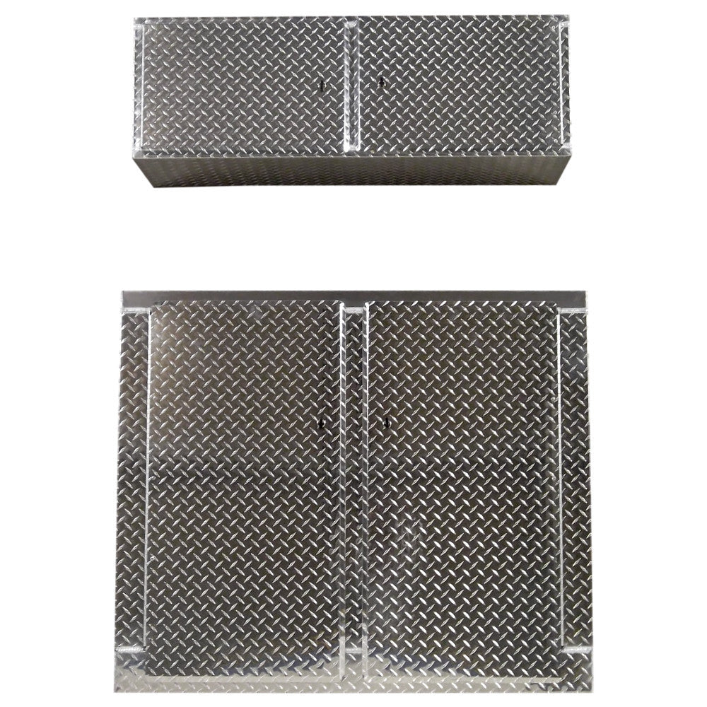 Package, Base Cabinet with Overhead Cabinet - 4 Foot