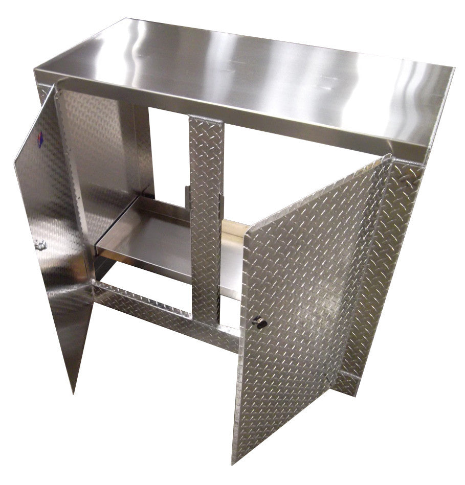 Package, Base Cabinet with Overhead Cabinet - 4 Foot