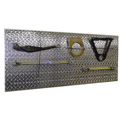 Diamond Plate Aluminum Pegboard - Garage Storage