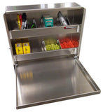Garage Organizer Cabinet - Aluminum